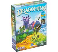 Dragomino-Meilleur Jeu De L'année Enfant-Stratégie Et Réflexion -Jeu De Domino-Idéal Pour S'amuser Avec Des Enfants-Chasseur De Dragons-De 2 À 4 Joueurs-A Partir De 5 Ans