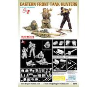 Dragon 1/35 German Eastern Front Tank Hunters (Gen 2) Military Figures Model Kit
