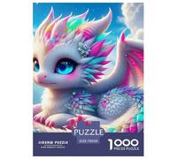 Dragon 1000 Pièces Dragon Divin Puzzles pour Adultes Un Puzzle Difficile Jeu De Puzzle pour Toute La Famille Divertissement Puzzles Classiques pour Adultes Et Enfants À Partir De Décoration De La Mai