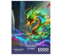 Dragon 1000 Pièces Dragon Divin Puzzles Pour Adultes Un Puzzle Difficile Jeu Éduchatif Défi Jouets Divertissement Puzzles Classiques Pour Adultes Et Enfants À Partir De Jeu De Puzzle Pour Toute La Fam