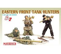 Dragon 1/35 German Eastern Front Tank Hunters (Gen 2) Military Figures Model Kit
