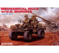 Dragon 3317 - 1/35 Mule Mécanique Avec Les Marines Américains - Neuf