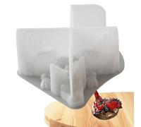 Dragon - 3d Dragon Silicone, Home Parties Decorations Résine | Fondant gâteau décoration béton ciment argile, fais -It -self-self-made cadeau, art de coulée époxy, artisanat perfection v