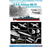 Dragon 500777127 - 1:700 U.S.S. Arizona BB-39 w/Type 97