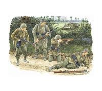 Dragon 6155 - 1/35 WWII Set de Figurines Allemand Kampfgrupppe Luck - Normandie