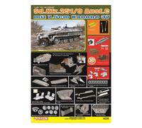 Dragon 6225 - 1/35 Sd.Kfz.251/9 Ausf.c M.7.5cm Canon 37 - Neuf