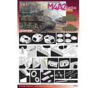 Dragon 6462 - 1/35 Seconde Guerre Mondiale Usmc M4A2 Guides Pto - Neuf