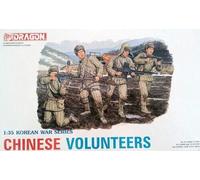Figurine En Plastique Modèle Réduit 1:35 Volontaires Chinois DRAGON MODELS