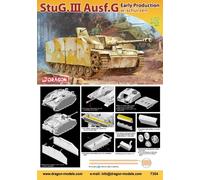 Dragon 7354 - 1:72 Stug.iii Ausf.g Earl.prod.w / Schurze - Neuf