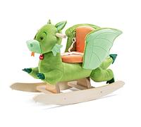 Dragon à enfourcher | Jouet à Bascule Jouet en Peluche pour Enfants | Trudi | 33x48x72cm | XXL | Rocking Animals | modèle 29807