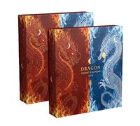 Dragon Advent Calendar 2025, 24 Days of Mini Dragon for Christmas Countdown Fun for Kids, Families & Dragon Lovers (2PCS)