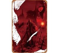 Dragon Age The Series Origins - Plaque en métal rétro - Décoration murale pour maison, café, bar - 20,3 x 30,5 cm
