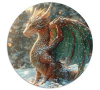 Dragon Ancien 1000pcs (67.5x67.5cm) Puzzles Adaptés Aux Adultes Et Aux Personnes Âgées De 14 Ans Et Plus