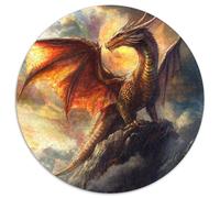Dragon Ancien |Ciel coloré| Puzzles Amusants en Famille 1000pcs (67.5x67.5cm) Adultes