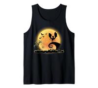 Dragon and Moon Funny Scary Halloween Costume Débardeur