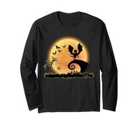 Dragon and Moon Funny Scary Halloween Costume Manche Longue