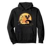 Dragon and Moon Funny Scary Halloween Costume Sweat à Capuche