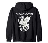 Dragon Anglo-Saxon : Histoire Britannique Britannique Sweat à Capuche