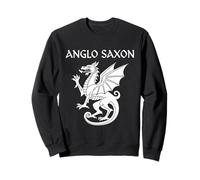 Dragon Anglo-Saxon : Histoire Britannique Britannique Sweatshirt