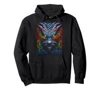 Dragon Animal Art, Mandala, Motif Fantastique Sweat à Capuche