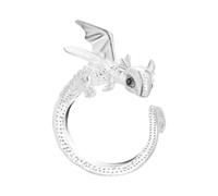 Dragon Anneau de tension au crochet - Boucle de fil réglable pour tricot | Outil de contrôle élégant du fil à crochet, bague décorative pour femme - Pour projets faits à la main et confort