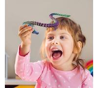 Dragon articulé - Dragon imprimé 3D hautement flexible, jouet de bureau multicolore | Figures de dragons mobiles, modèles animaux pour , adolescents et collectionneurs avec un designer