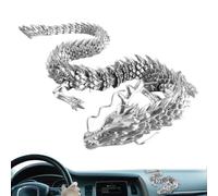 Dragon articulé imprimé en 3D, Figurine Flexible de Jouet de Dragon en, Fournitures de décoration de Surfaces Lisses pour Voitures, Maisons, Bureaux et Poissons