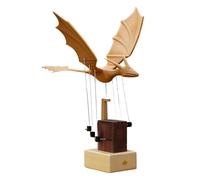 Dragon Automaton Figurine mécanique en bois de créature mythique 38 cm Décoration articulée du dragon Pièce d'exposition à collectionner Artisanat complexe Décoration Stud