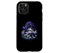 Dragon Autour de la Lune Fantasy Ocean Power Coque pour iPhone 11 Pro