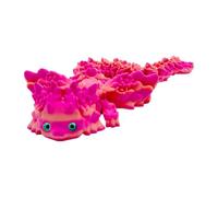 Dragon Axolotl Imprimé en 3D Modèle Animal Articulé