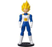 Dragon Ball BANDAI Flash Series Super Saiyan Vegeta Anime Figure | Figurine Super Saiyan Vegeta de 10,2 cm de Haut | Le Merch Super Anime Contient des pièces de Collection