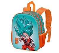 Dragon Ball Blue-Sac à dos 3D Petit, Multicolore
