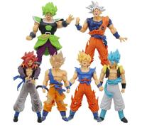 Dragon Ball Figure 18 cm Figurine - Goku Vegeta Broly Anime Figurine en PVC | DBZ Modèle pour étagère, collection ou cadeau - Jouets de collection
