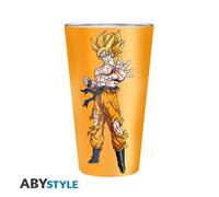DRAGON BALL - Grand Verre - 400ml - Goku Super Saiyan - boîte