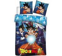 Difuzed AYMAX S.P.R.L. Dragonball Super Parure de lit Réversible - Housse de Couette 140x200 cm + Taie 63x63 cm