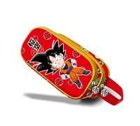 Dragon Ball Kintoun-Trousse Double, Rouge, 22 x 9,5 cm