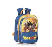 Dragon Ball Mini Zaino, Mini-Zaïno Unisexe - Bambini e ragazzi, Blu/Giallo, Taglia unica -