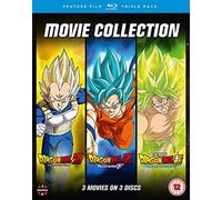 Dragon Ball Movie Trilogy (Battle of Gods. Resurrection F. Broly) [Edizione: Regno Unito] [Blu-Ray] [Import]