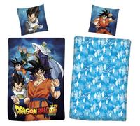 Dragon Ball - Parure De Lit 140x200cm Dragon Ball Super '100% Coton