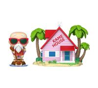 Funko Figurine Pop Dragon Ball Master Roshi à Kame House Multicolore 9 cm