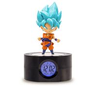 Dragon Ball Super Goku Figurine Lampe Réveil Bureau Lumière Lampe Avec Réveil