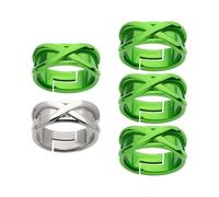 Dragon Ball Super Lot de 5 anneaux de temps réglables