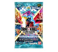 Dragon Ball Super Masters - Booster de 12 Cartes B31 : Impact Beyond Dimensions - Version Française