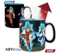 Abysse Corp. – Mug thermochromique Dragon Ball Super 460 ml SaiyansvsBlack-carboard