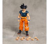 Dragon Ball Super Son Goku Bandai Ultra Instinct Sign Action Figure Jouet, SHF Boîte de Goku enfant