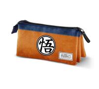 Dragon Ball Symbol-Trousse Triple, Multicolore, 23 x 11 cm