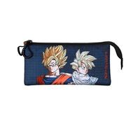 Dragon Ball - Trousse - triple - Ripstop - bleu foncé - Dragon Ball Unité Bleu Foncé G