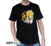 DRAGON BALL - Tshirt DBZ/ Goku Super Saiyan homme MC black - basic (S) G