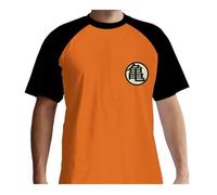 ABYstyle T-shirt Dragon Ball Z Symbole Kame Homme Manches courtes Orange/Noir M