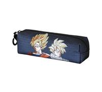 Dragon Ball Unity-Trousse Carré Fan 2.2, Bleu Foncé, 22 x 9 cm